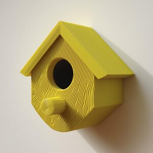 3D Printed Hidden Storage Birdhouse