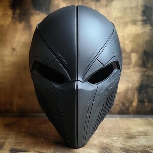 3D Printed Futuristic Warrior Mask | Cosplay Prop