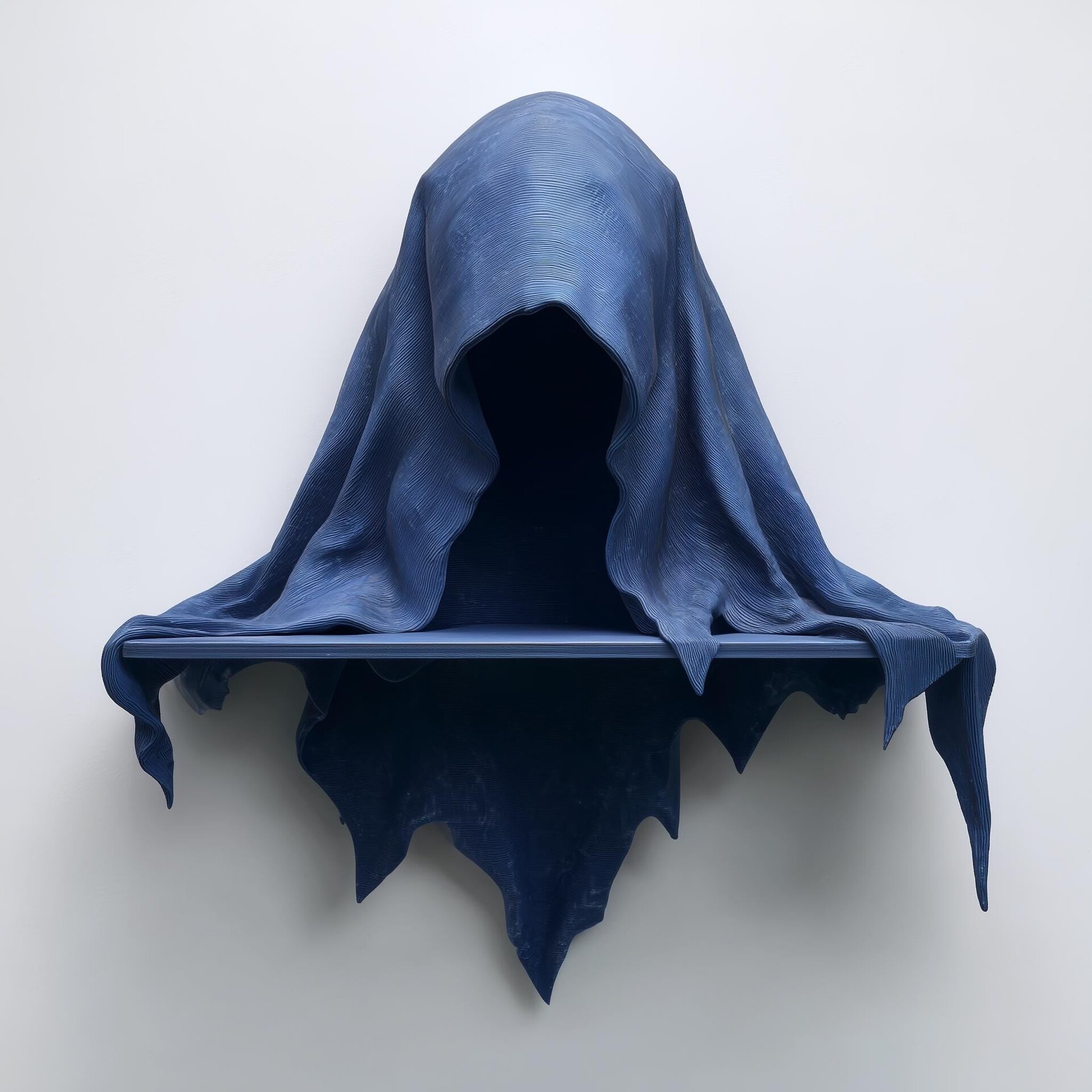 3D Printed Cloaked Wraith Wall Shelf