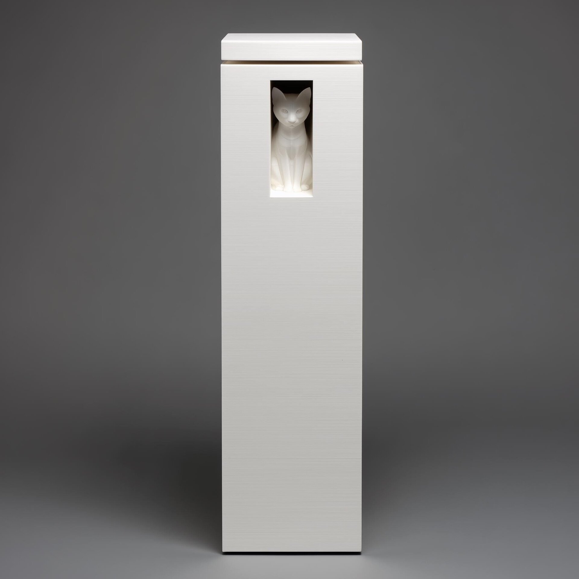 3D Printed Cat Window Tower Memorial Urn | Keepsake Vessel