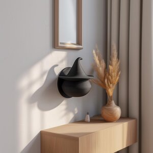3D Printed Witch Hat Wall Shelf