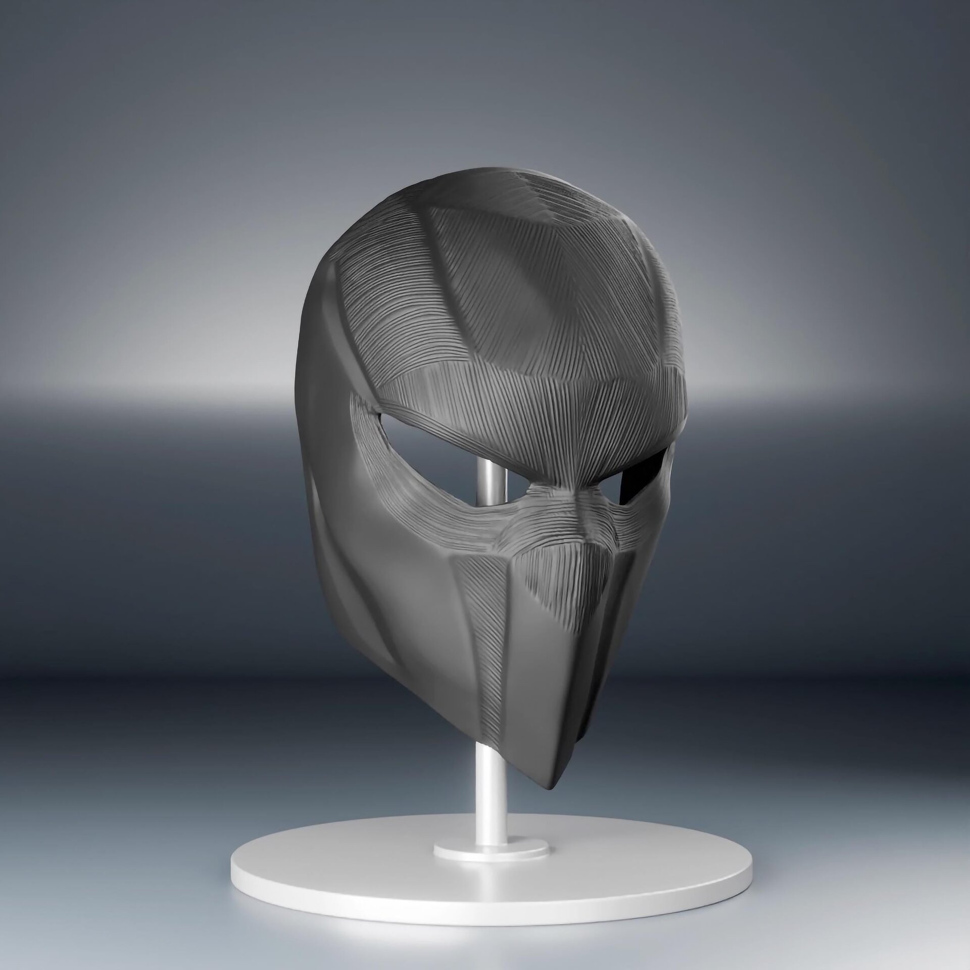 3D Printed Futuristic Tactical Face Mask