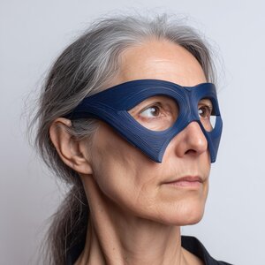 3D Printed Avant-Garde Mask Glasses